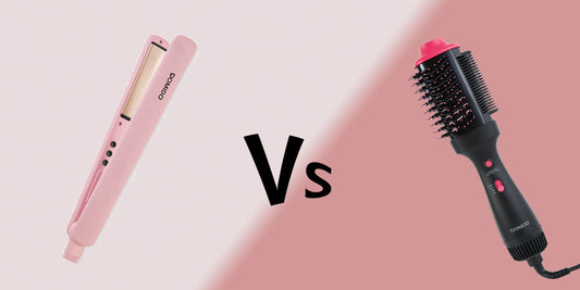 Flat Iron vs Blow Dry Brush: Which is Right for You?