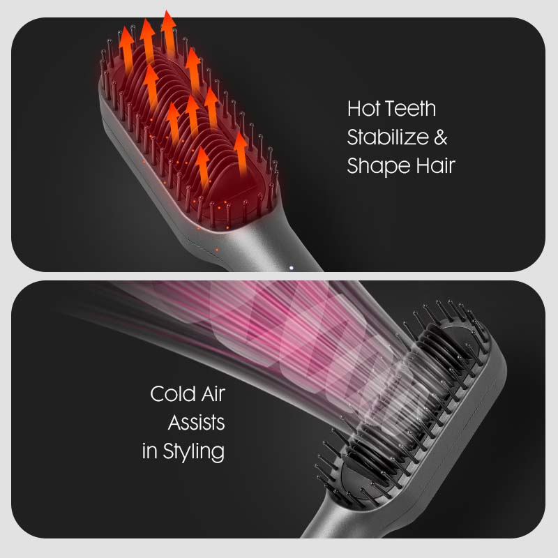 Comb For Flat Ironing Hair | DOMIDO